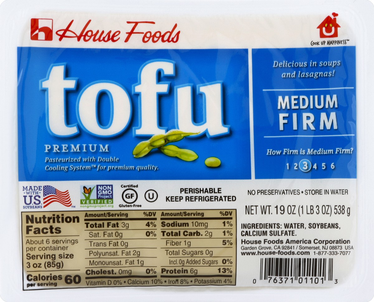 slide 5 of 6, House Foods Tofu 19 oz, 19 oz