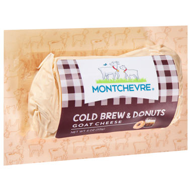 slide 1 of 1, Montchevre Goat Cheese, Cold Brew & Donuts, 4 oz