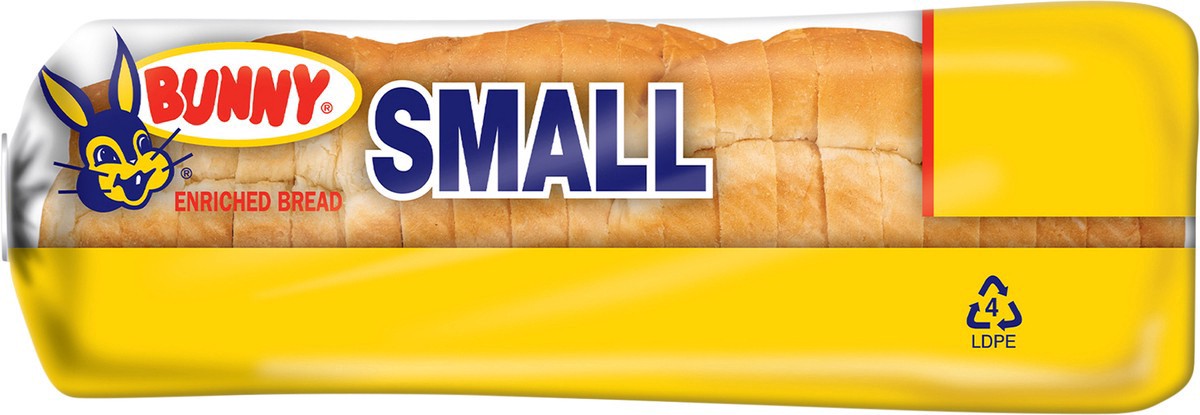 slide 10 of 18, Bunny Bread Small, Enriched Sliced White Bread, 18 oz Loaf, 18 oz