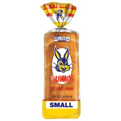 Bunny Bread Small, Enriched Sliced White Bread, 18 oz Loaf
