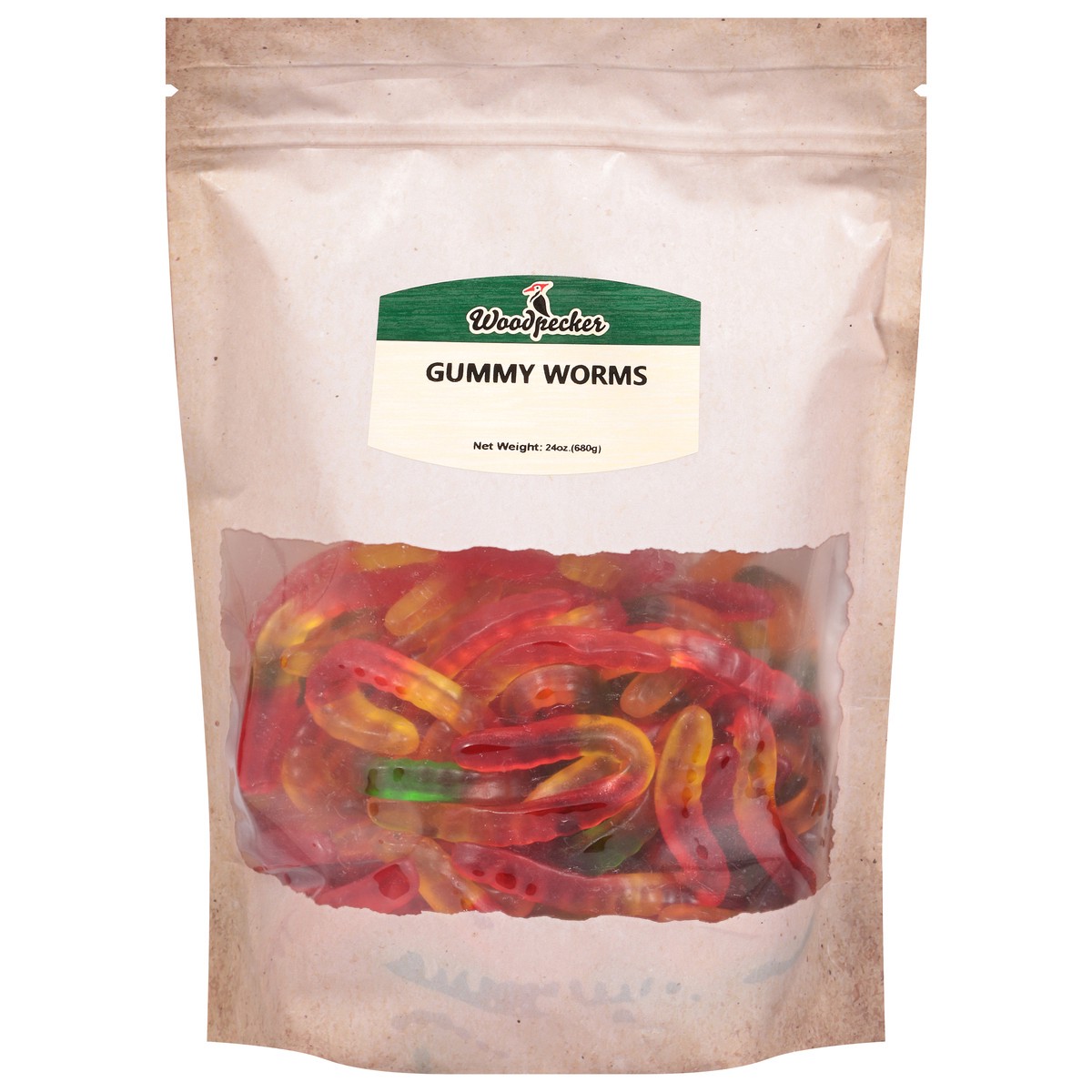 slide 4 of 4, Woodpecker Gummy Worms 24 Oz - 24 OZ, 24 oz