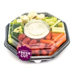 DIERBERGS FRESH! Veggie & Dill Dip Octagon