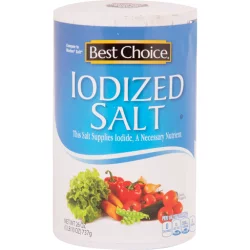 Best Choice Iodized Salt