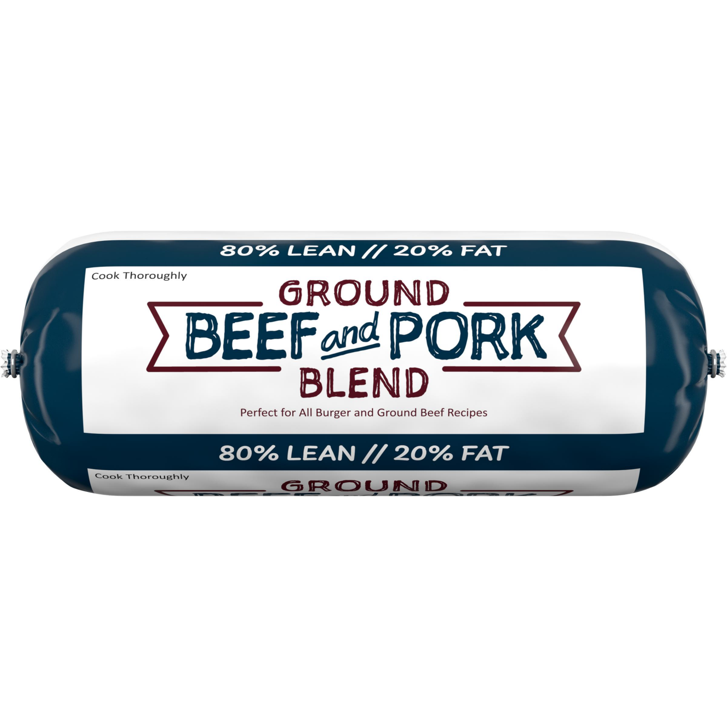 slide 1 of 2, IBP Trusted Excellence 80% Lean Pork And Beef Blend, 45.36 g