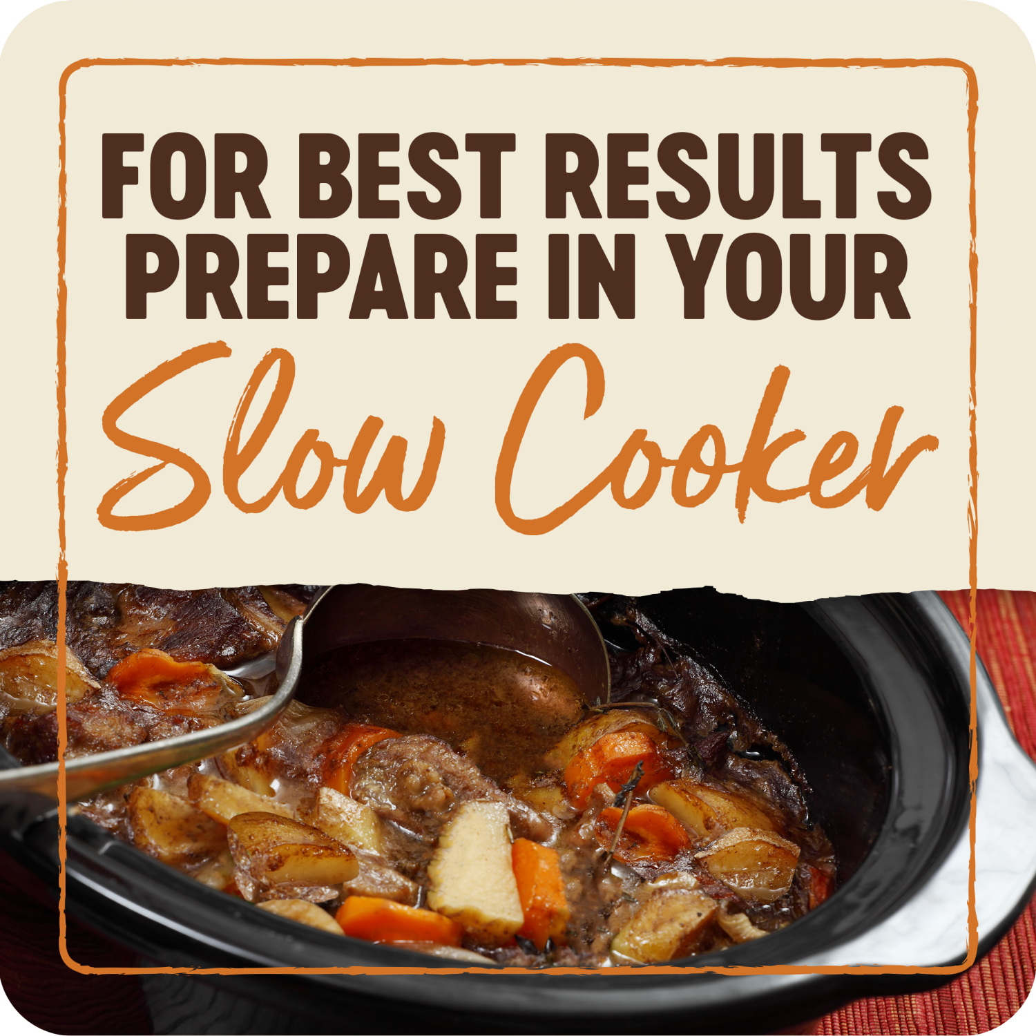 slide 5 of 5, Tyson Slow Cooker Pork Roast with Vegetables Family Size Meal Kit, 44 oz, 44 oz