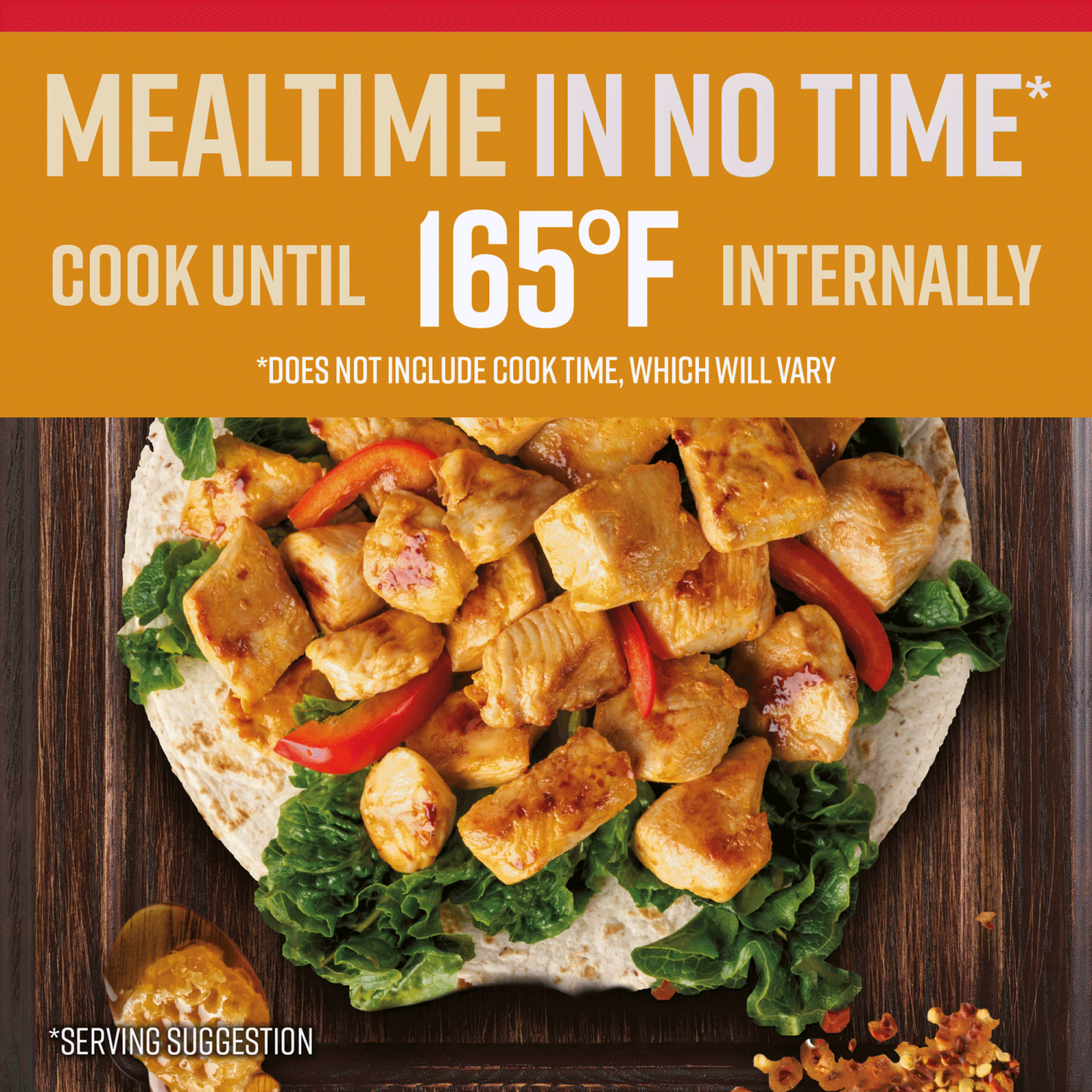 slide 3 of 7, Tyson Hot Honey Diced Chicken Breast 16 oz, 16 oz