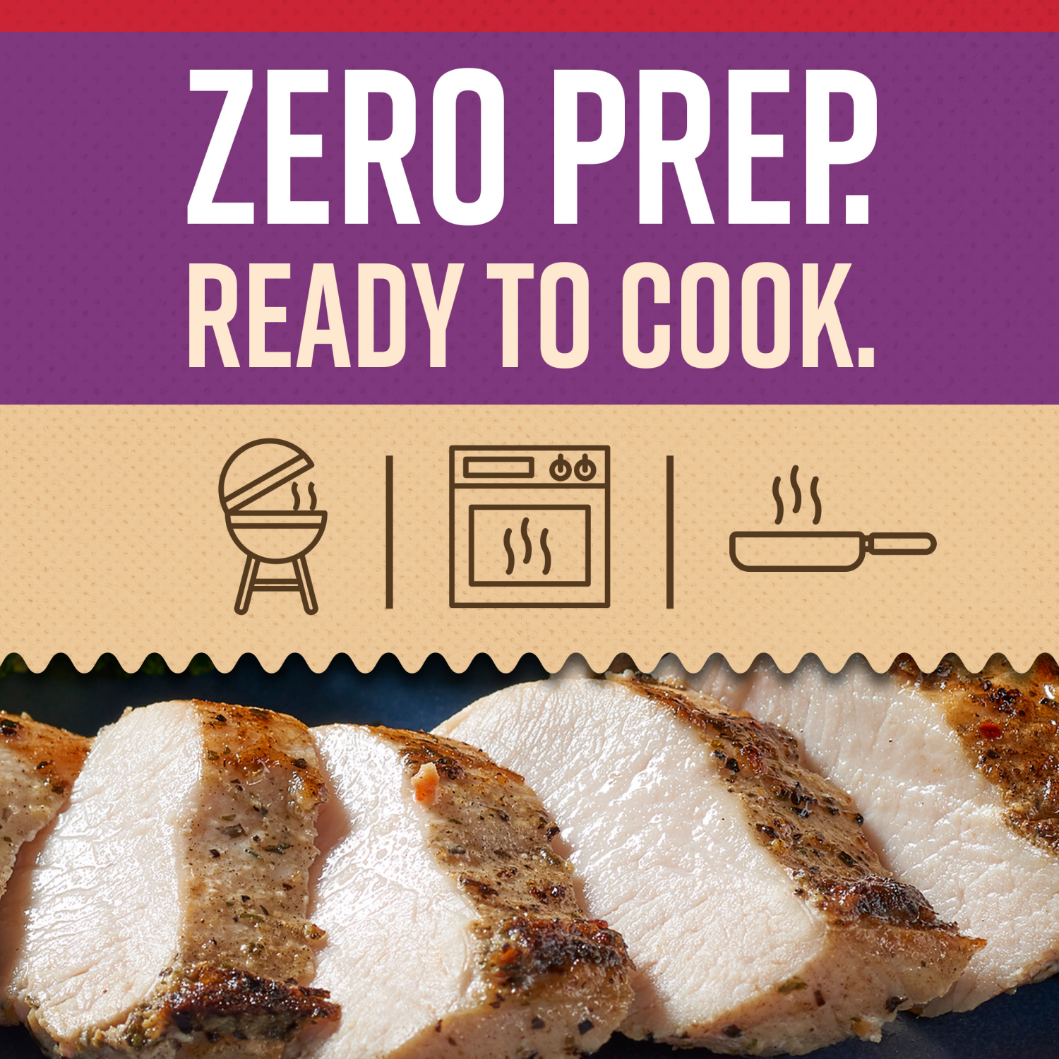 slide 7 of 7, Tyson Garlic and Herb Chicken Breast Filet - 12oz, 2 ct