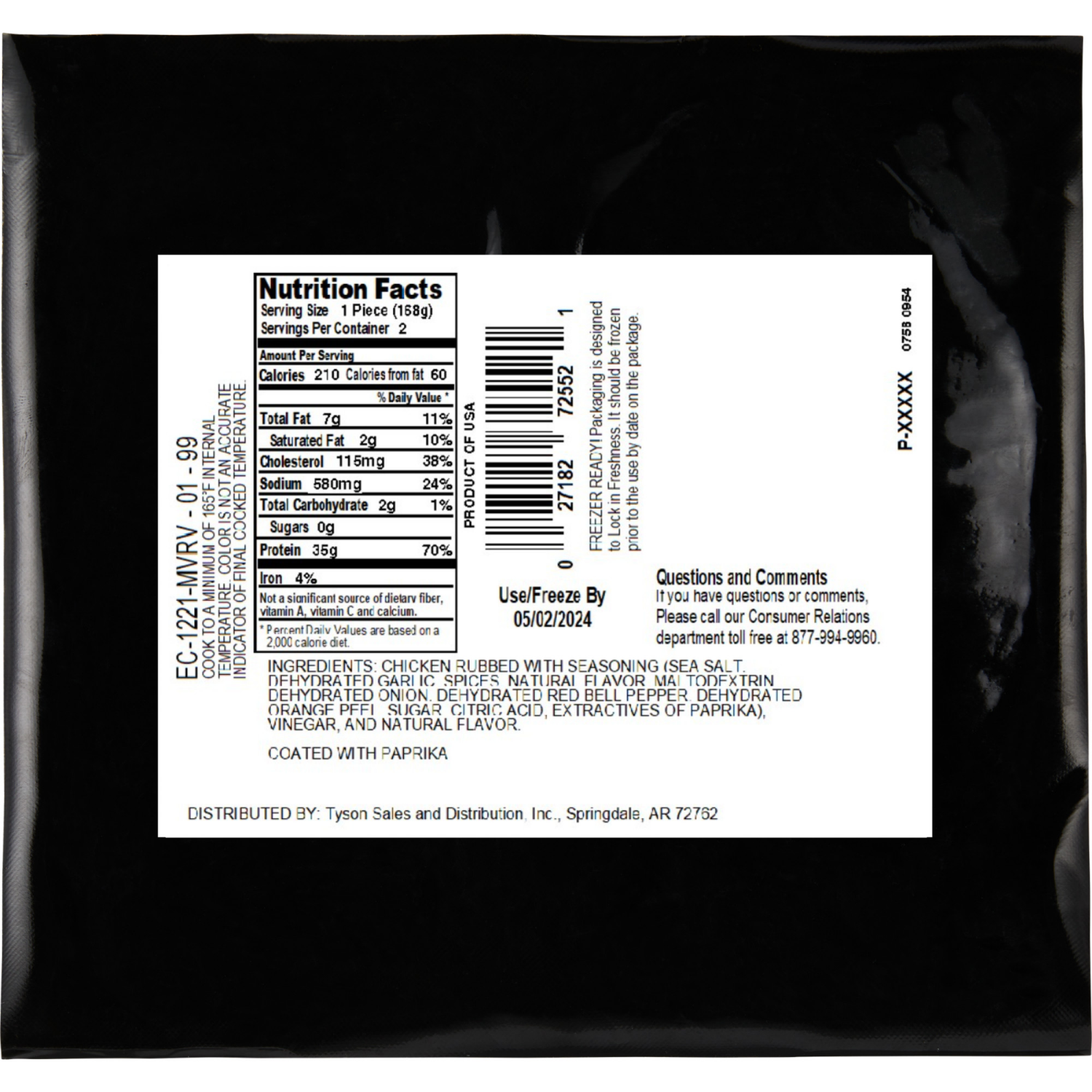 slide 2 of 8, Tyson Chicken Breast Filets, Seasoned Steakhouse, 12 oz