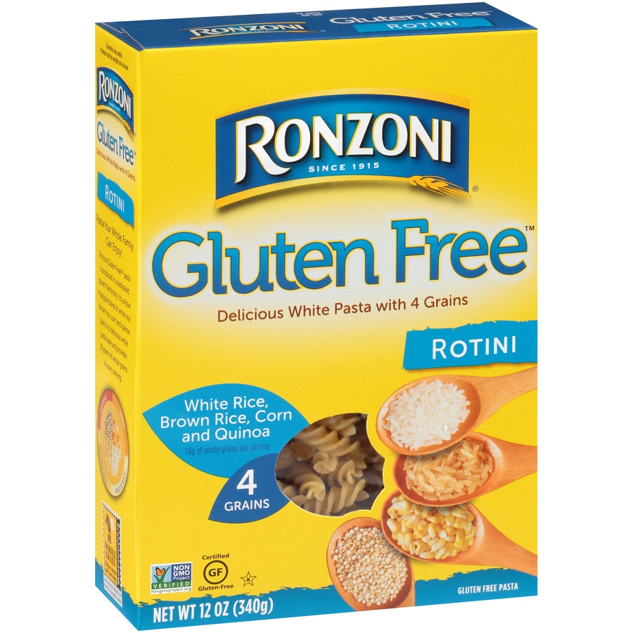 slide 2 of 8, Ronzoni Gluten Free Rotini Pasta, 12 oz