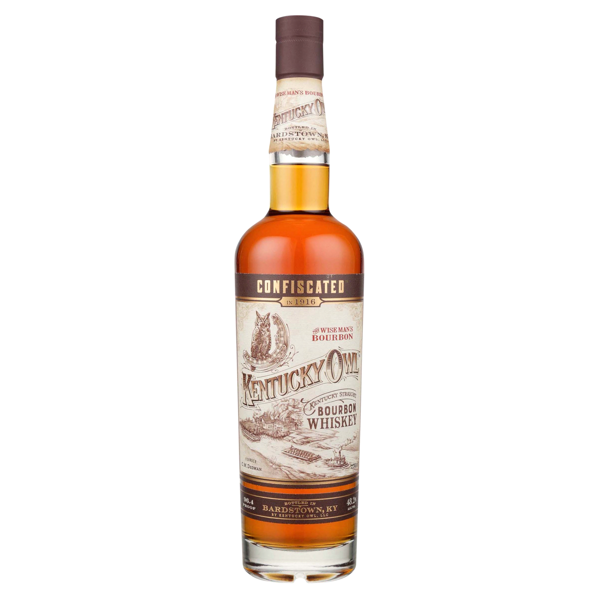 slide 1 of 1, Kentucky Owl Confiscated Kentucky Straight Bourbon, 750 ml