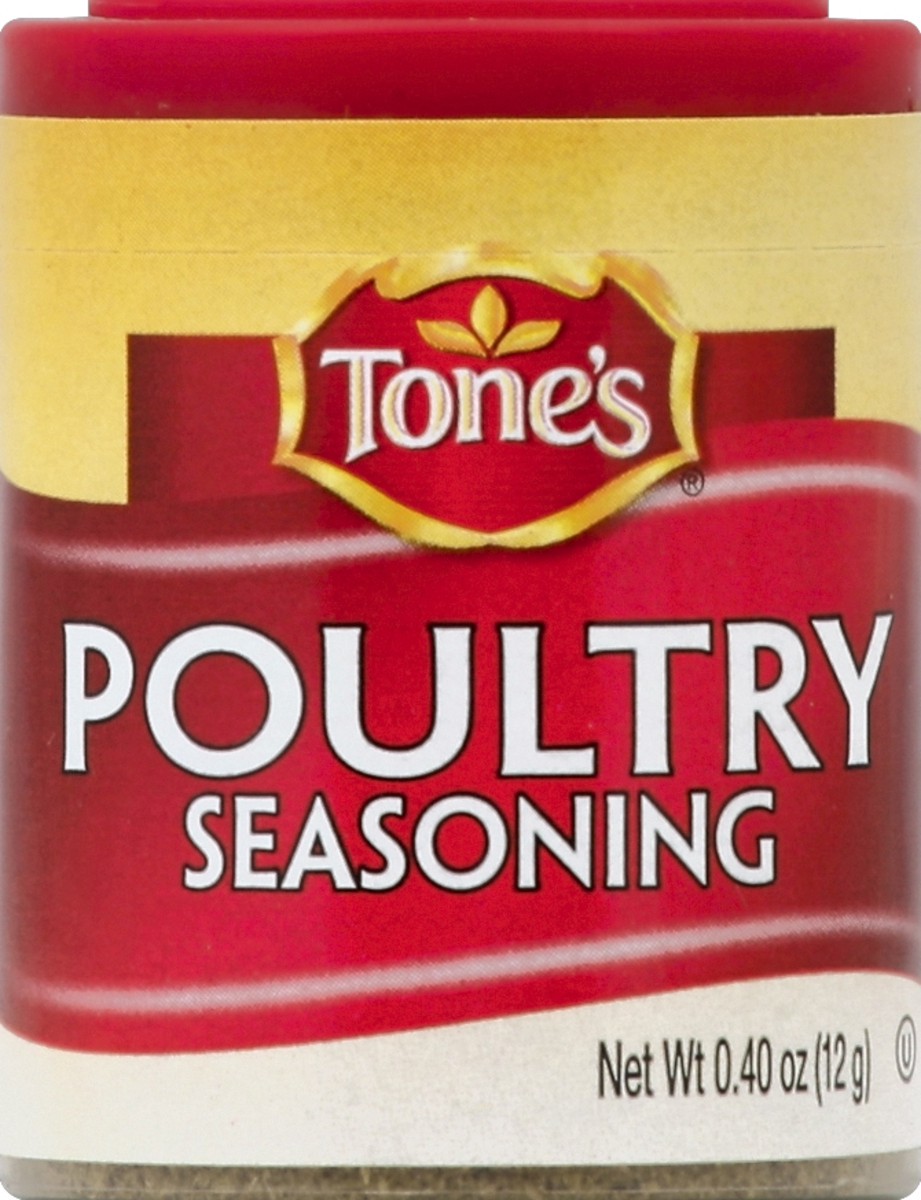 slide 2 of 2, Tone's Poultry Seasoning, 0.4 oz