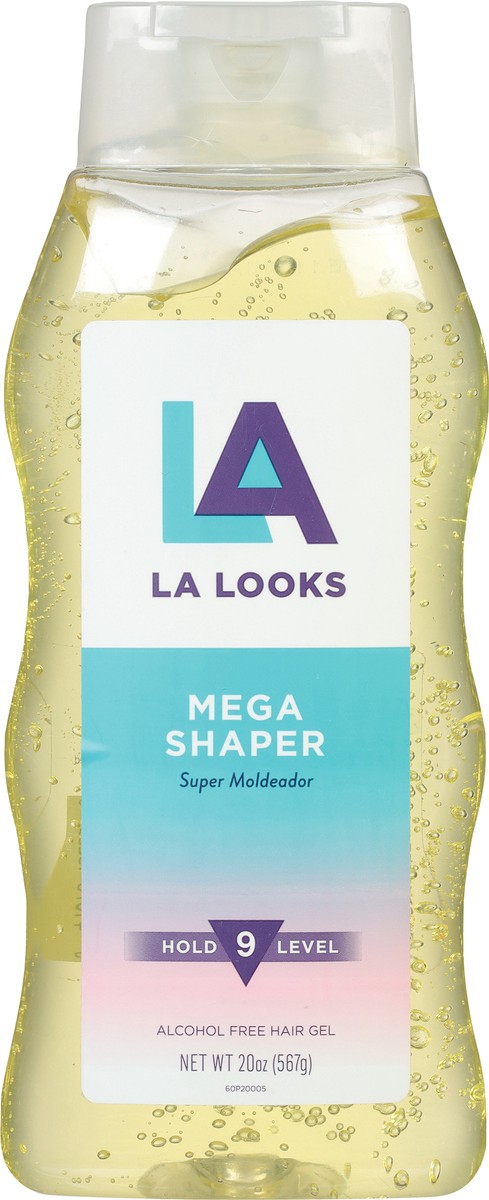 slide 6 of 9, L.A. Looks Super Moldeador Mega Shaper Alcohol Free Hair Gel 20 oz, 20 oz