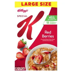 Kellogg''s Special K Breakfast Cereal, Family Breakfast, Fiber Cereal, Large Size, Red Berries, 14.7oz Box (1 Box)
