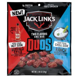 Jack Links Duo Buffalo & Ranch Chicken Bites 2.85oz - 2.85 OZ