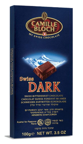 slide 1 of 1, Camille Bloch Swiss Dark Chocolate Bar, 3.5 oz