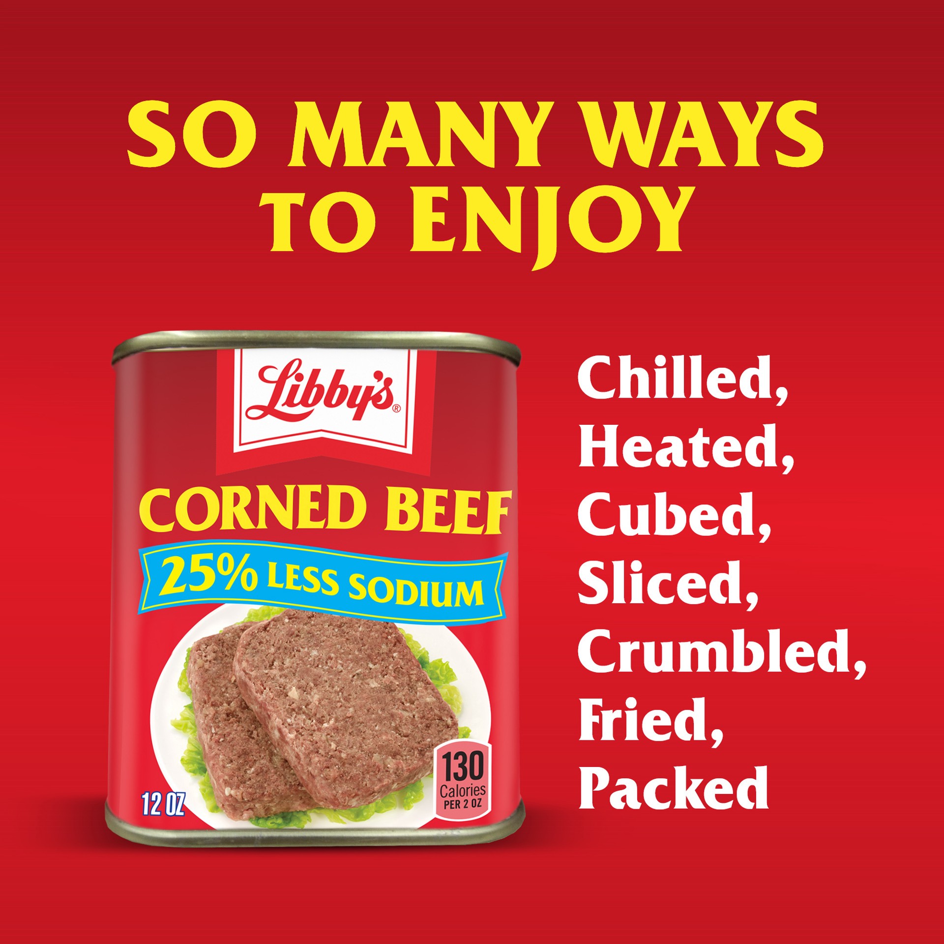 slide 5 of 5, Libby's Corned Beef 12 oz, 12 oz