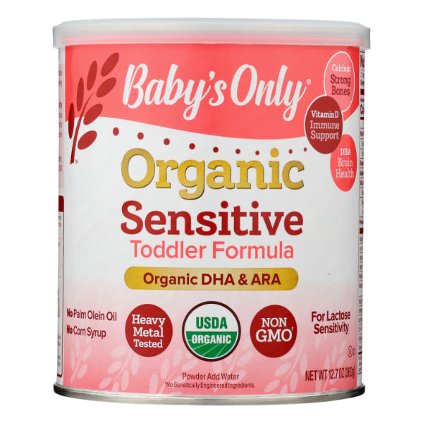 slide 1 of 1, Baby's Only Organic Toddler Formula Lactose Free, 12.7 oz
