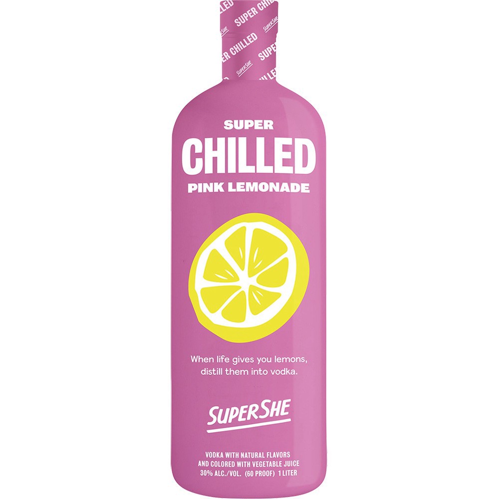 slide 1 of 1, Supershe Pink Lemonade Vodka, 1 liter