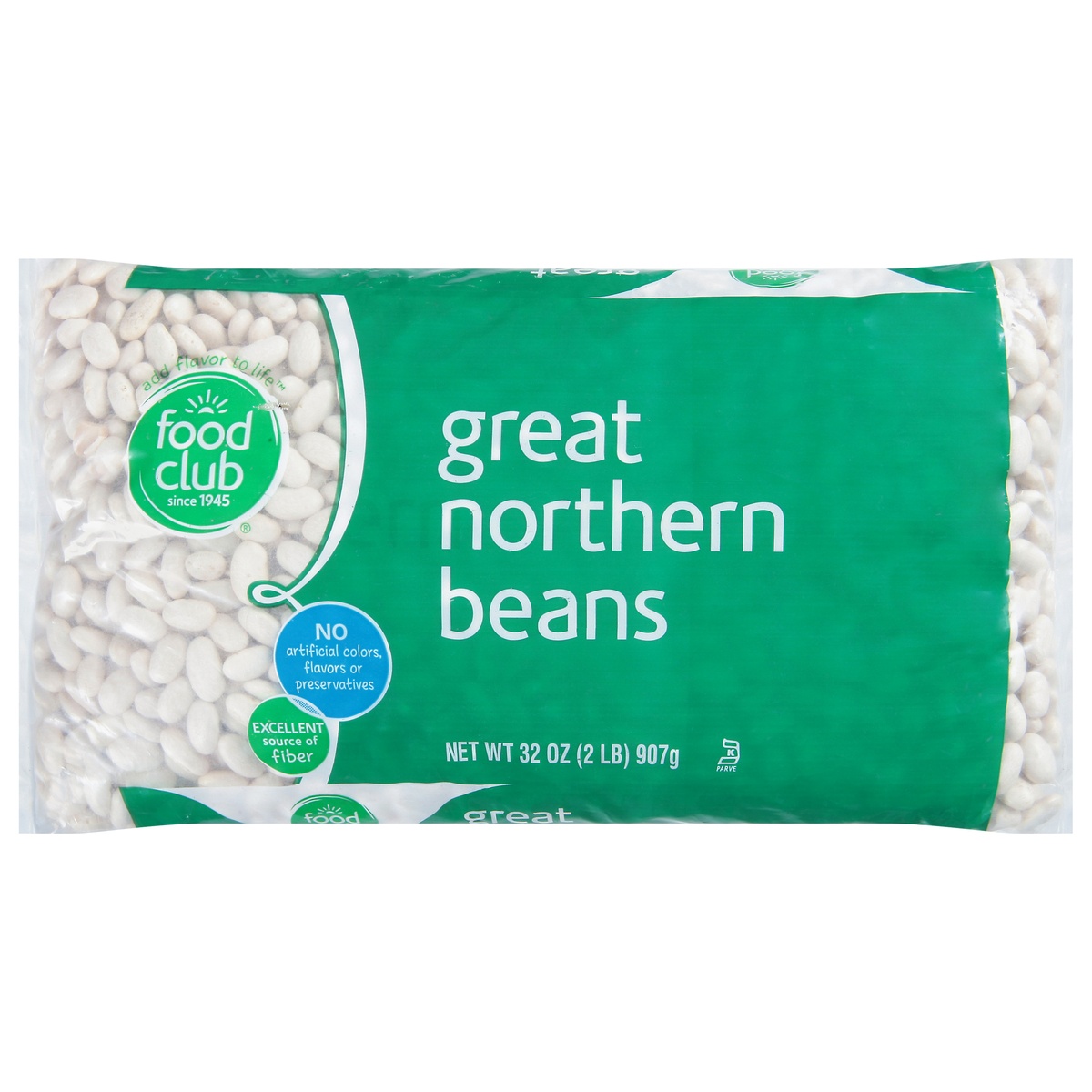 slide 11 of 11, Food Club Great Northern Beans, 2 lb