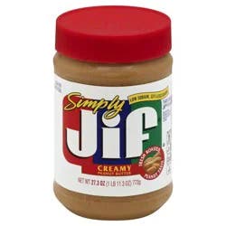 Jif Simply Creamy Peanut Butter 27.3 oz