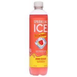 Sparkling Ice Zero Sugar Starburst Watermelon Flavored Sparkling Water 17 fl oz