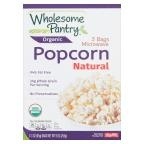 slide 1 of 1, Wholesome Pantry Micro Popcorn Natural, 9 oz