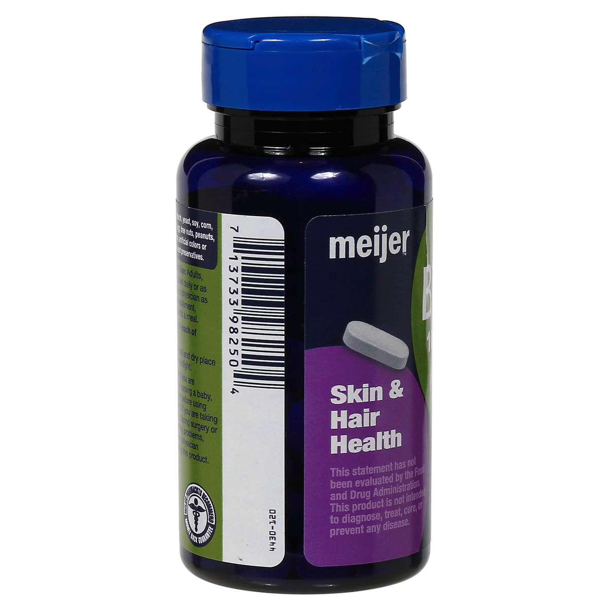 Meijer Biotin 10000 Mcg Plus Keratin 100 Mg 120 Ct Shipt 1974