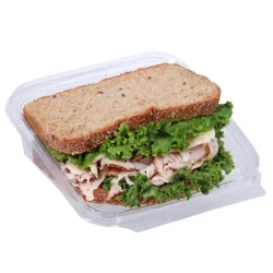 Meal Simple by H-E-B Peppercorn Turkey Pesto Jack Cheese Sandwich