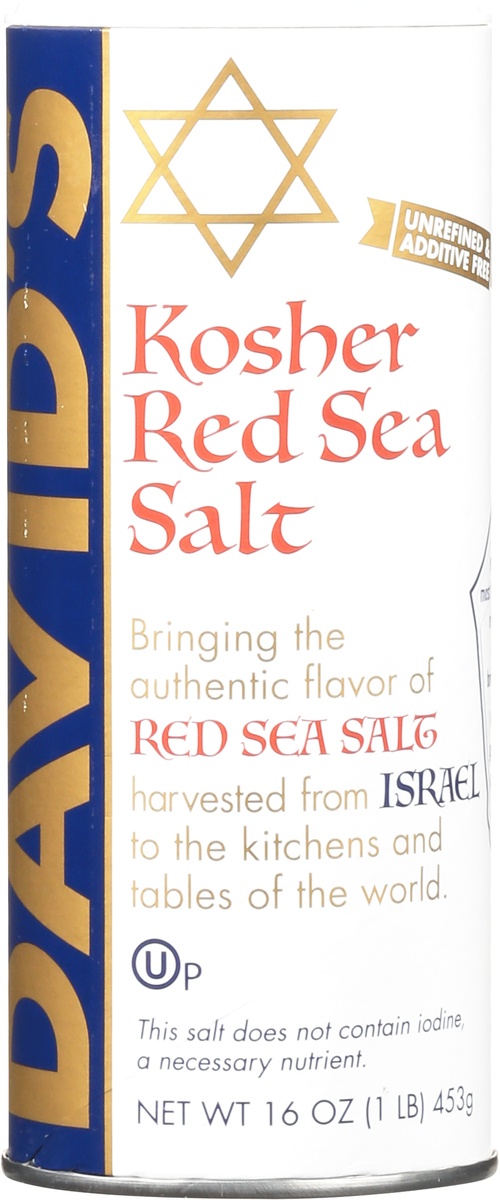 slide 3 of 9, David's Davids Red Sea Salt - 16 OZ, 16 oz