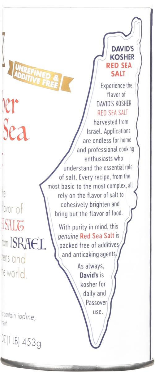 slide 5 of 9, David's Davids Red Sea Salt - 16 OZ, 16 oz