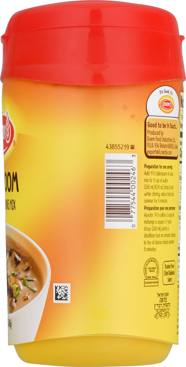 slide 8 of 9, Osem Mushroom Soup Mix, 14.1 oz
