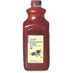 GreenWise Brewed Black Tea, Organic, Blackberry & Sage, Natural