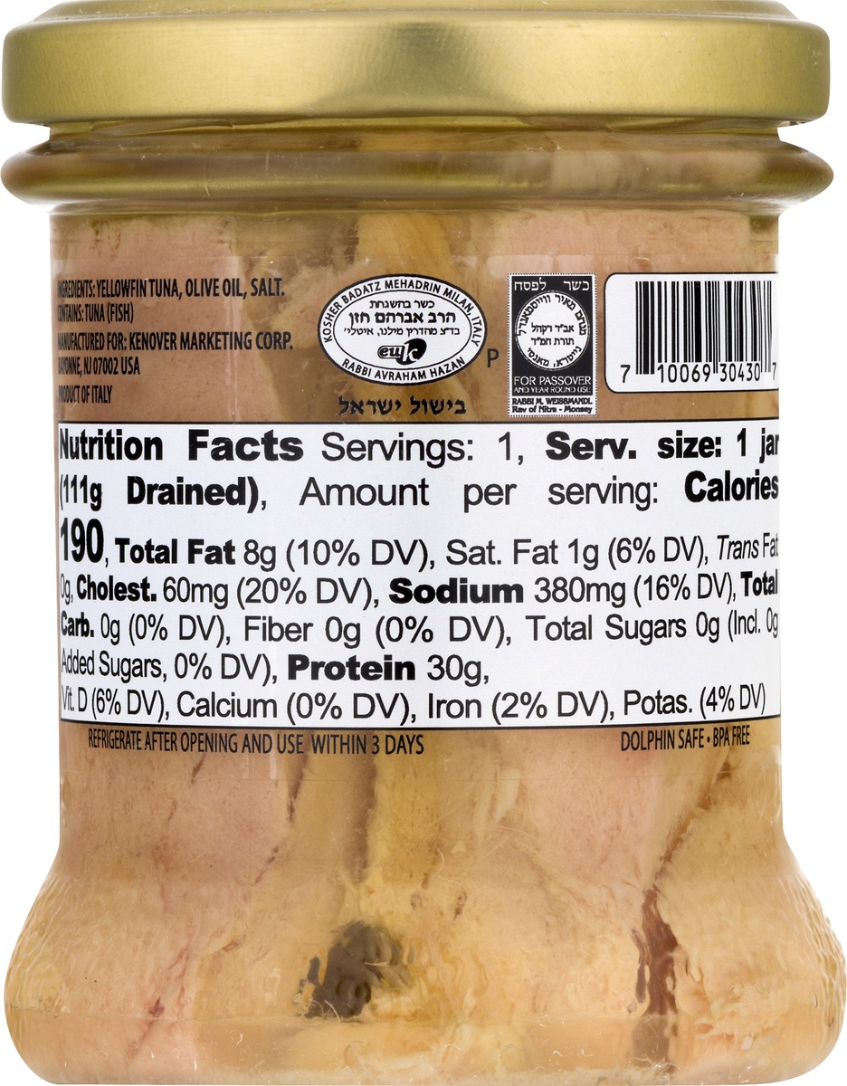 slide 4 of 9, Tuscanini In Olive Oil Yellowfin Tuna Fillets, 1 ct