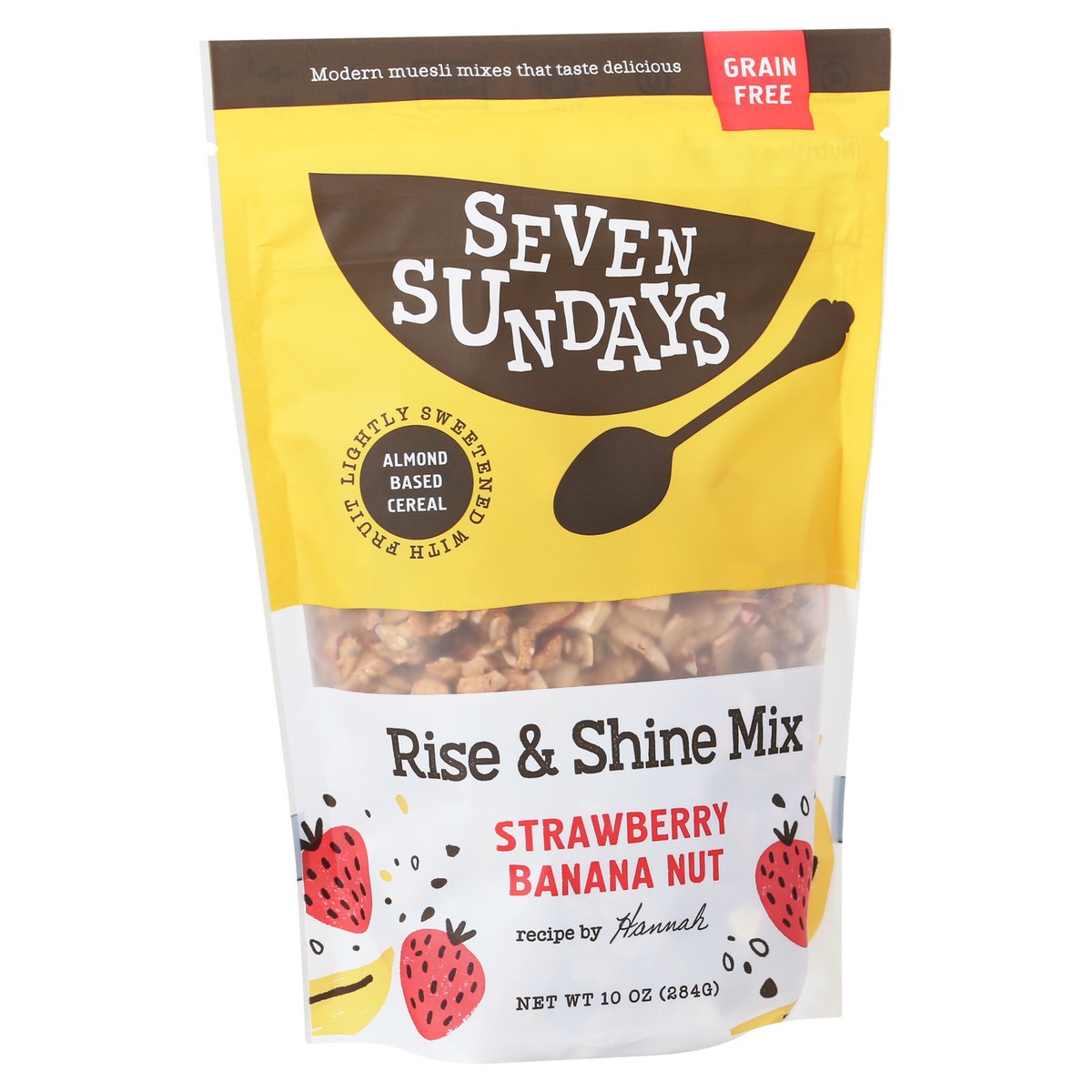 slide 2 of 9, Seven Sundays Keto Nut Rise & Shine Mix Strawberry Banana Nut Granola 10 oz, 10 oz