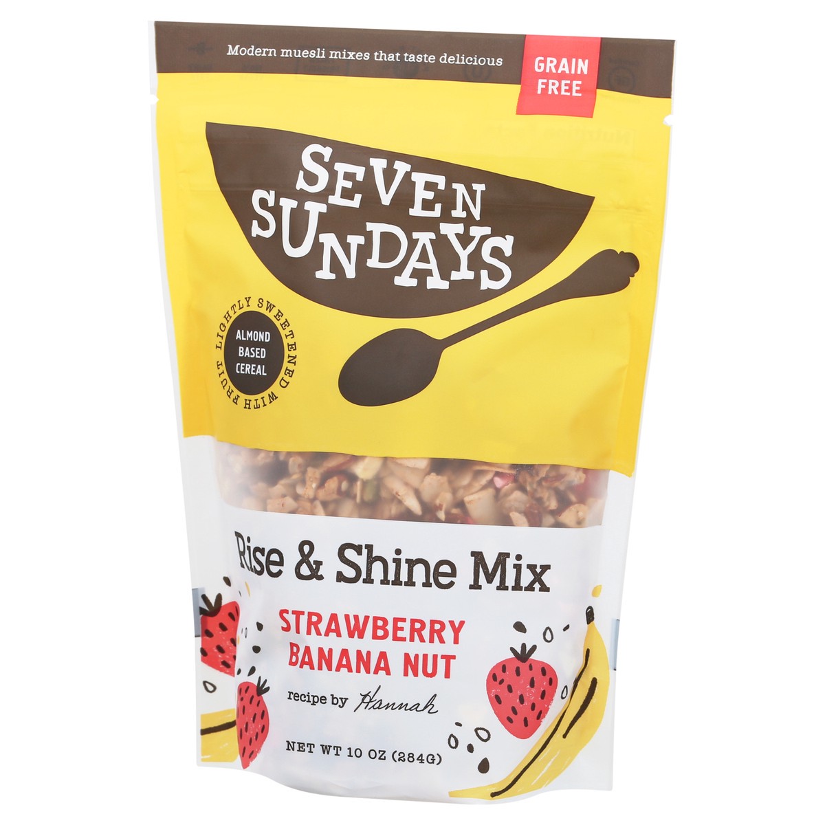 slide 3 of 9, Seven Sundays Keto Nut Rise & Shine Mix Strawberry Banana Nut Granola 10 oz, 10 oz