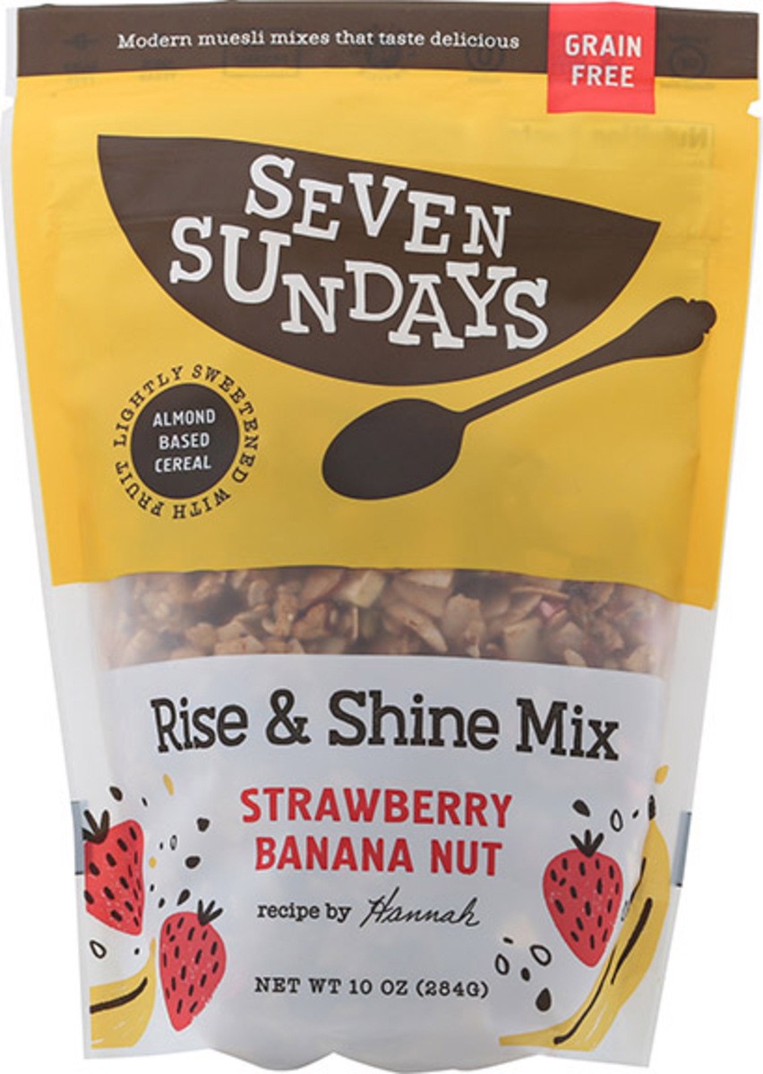 slide 6 of 9, Seven Sundays Keto Nut Rise & Shine Mix Strawberry Banana Nut Granola 10 oz, 10 oz