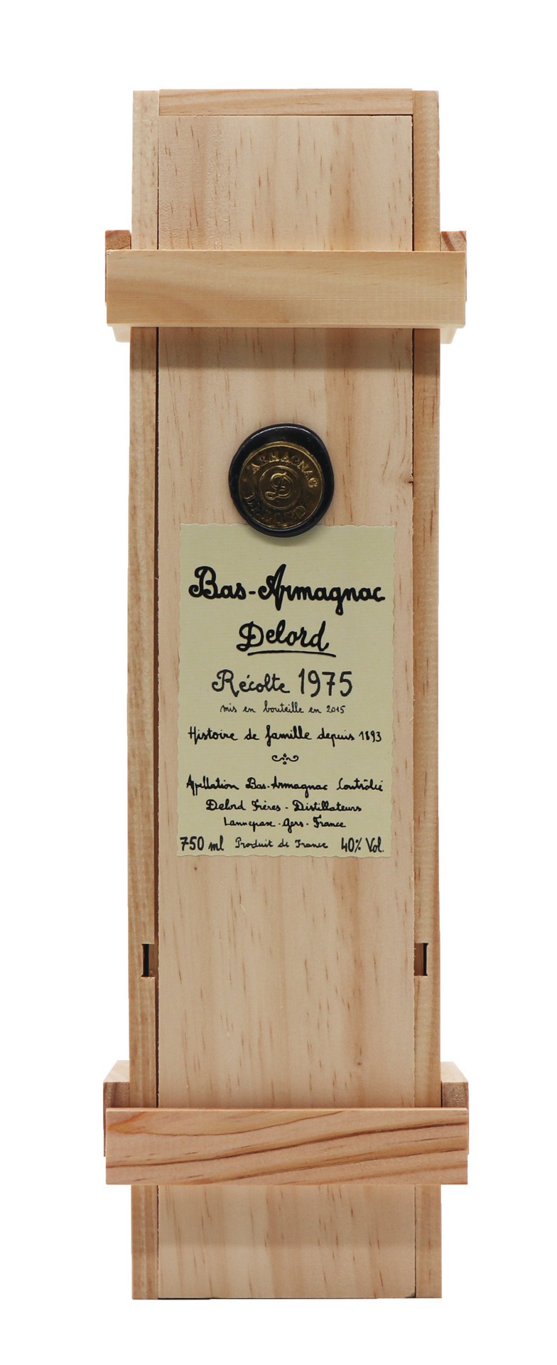 slide 1 of 1, Delord Armagnac - 1975, 750 ml