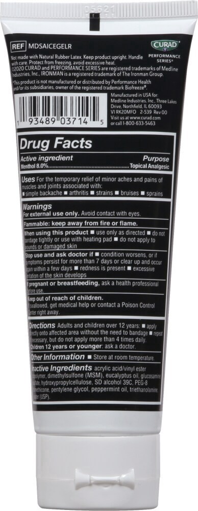 slide 2 of 2, Ironman® ActivICE™ Cooling Pain Relief Gel, 4 fl oz