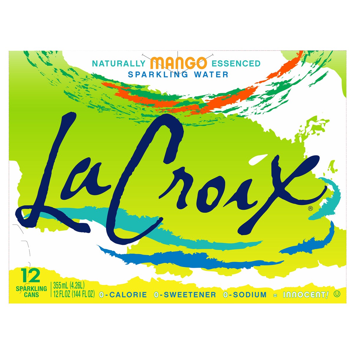 slide 7 of 11, La Croix Mango 12 Pack 12oz, 12 ct; 12 oz
