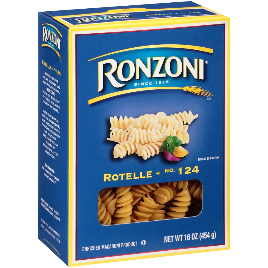 slide 3 of 8, Ronzoni Rotelle Pasta, 16 oz