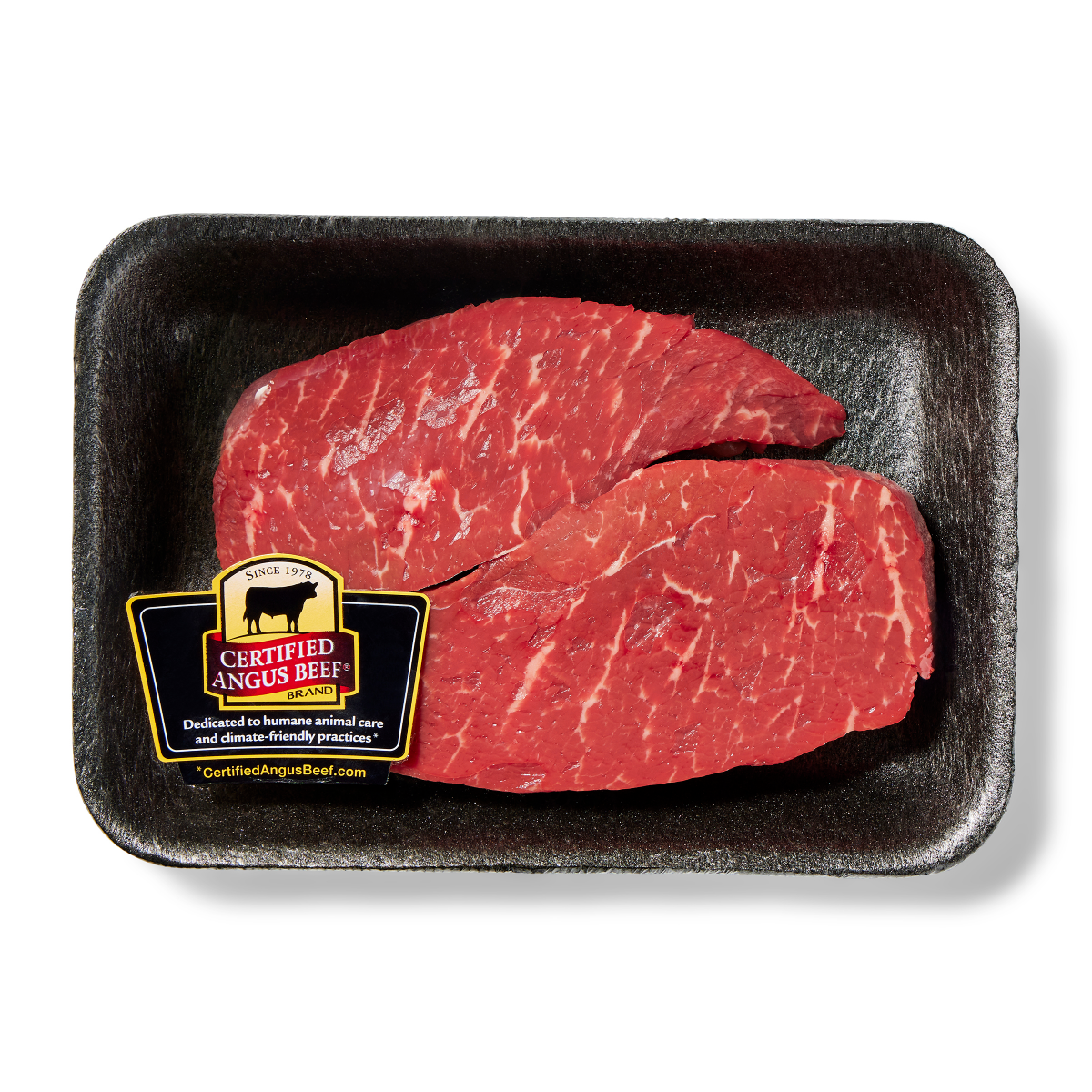 slide 1 of 1, FRESH FROM MEIJER Certified Angus Beef Top Sirloin Strip Steak, per lb