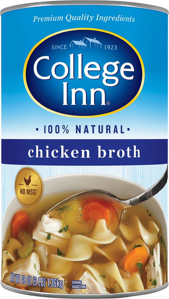 slide 2 of 3, College Inn Chicken Broth 48 oz, 48 oz