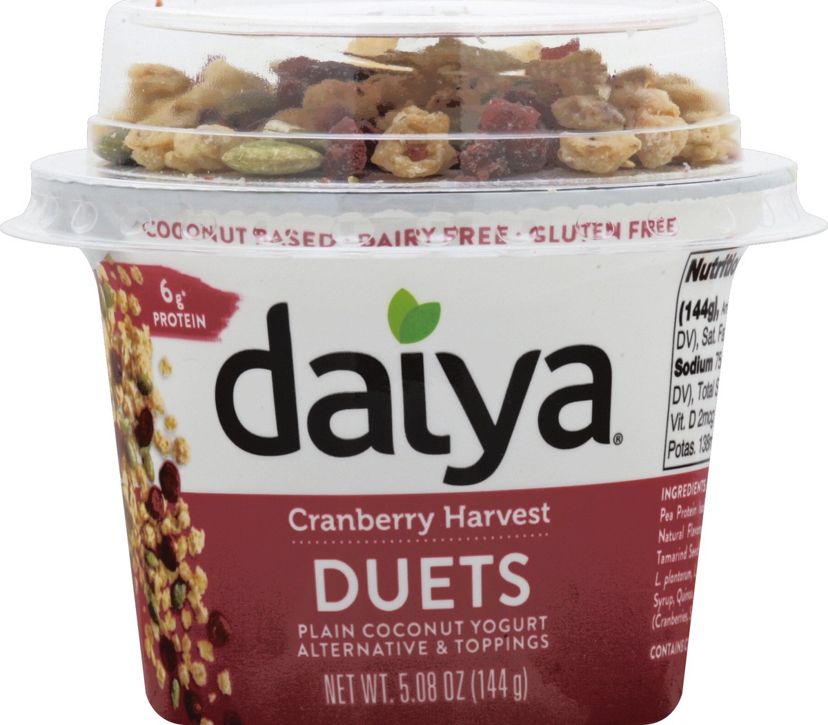 slide 5 of 6, Daiya Coconut Raspberry Yogurt, 5.08 oz