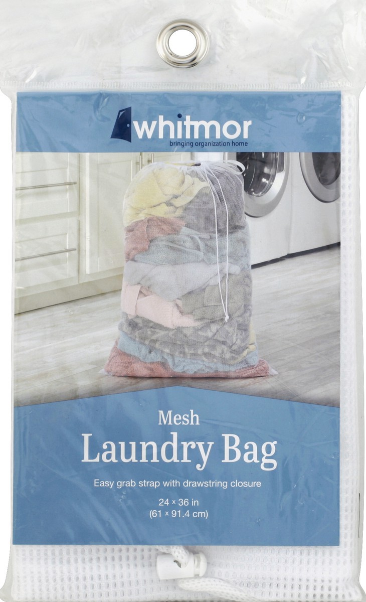 slide 2 of 2, Whitmor Mesh Laundry Bag, 1 ct