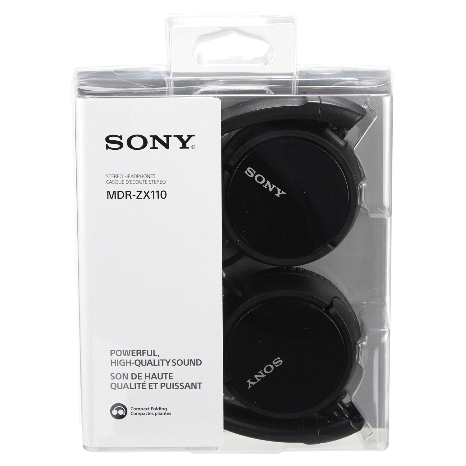 slide 1 of 1, Sony Outdoor Headphones - Black, 1 ct