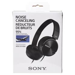 Sony Noise Canceling On-Ear Wired Headphones (MDRZX110NC)