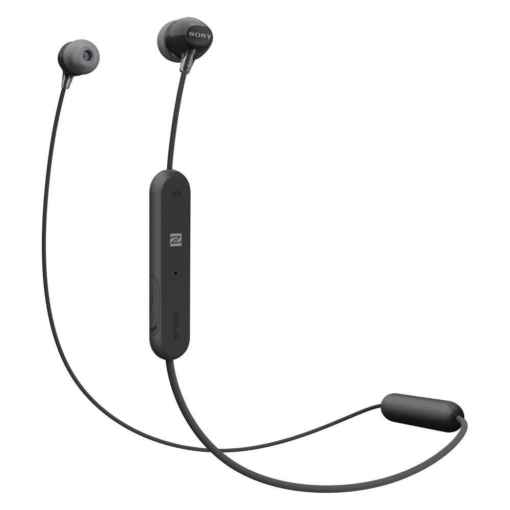 slide 2 of 4, Sony Wireless In-Ear Headphones - Black WIC300/B, 1 ct