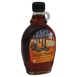 Coombs Family Farms Organic Grade A Dark Maple Syrup Glass