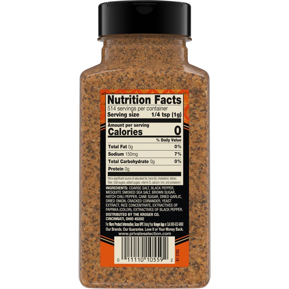 slide 2 of 2, Private Selection Texas Inspired Seasoning Rub, 18.1 oz