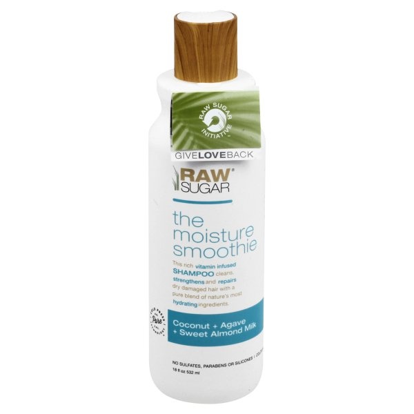 Raw Sugar Moisture Smoothie Shampoo Coconut Agave Sweet Almond Milk 18